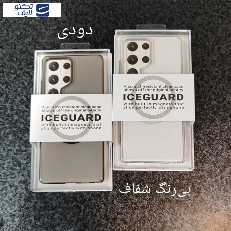 کاور کی زد دو مدل ICEGUARD مناسب برای گوشی موبایل سامسونگ Galaxy S25 Ultra