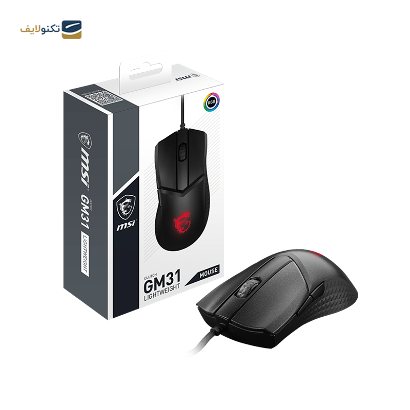 gallery-ماوس گیمینگ ام اس آی مدل Clutch GM31 Lightweight Wireless copy.png