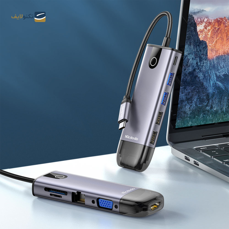 gallery-هاب USB-C مک دودو 10 پورت مدل HU-7420-gallery-3-TLP-39626_51dd0af2-0248-4a8d-9f6f-833b96195f1e.png