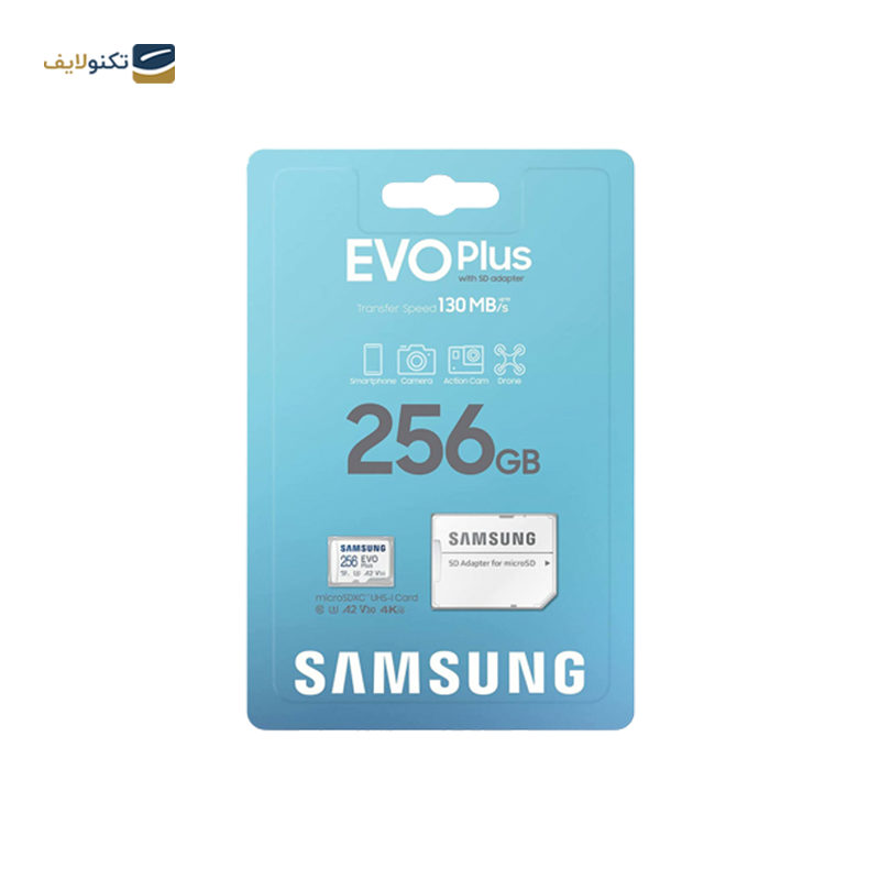 gallery-کارت حافظه microSDXC سامسونگ مدل Evo Plus A2 V30 کلاس 10 ظرفیت 128 گیگابایت به همراه آداپتور SD copy.png