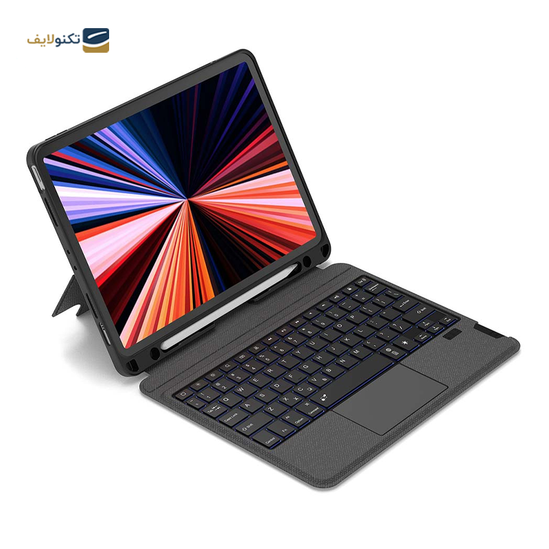 gallery-کیف کلاسوری تبلت اپل iPad Pro 12.9 inch ویوو مدل Waltz Rotating کیبورد دار مغناطیسی با قابلیت چرخش 360 درجه copy.png