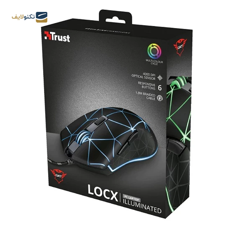 ماوس تراست مدل GXT 133 LOCX