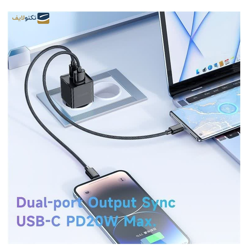 gallery-شارژر دیواری مک دودو مدل CH-0922 به همراه کابل تبدیل USB-C copy.png