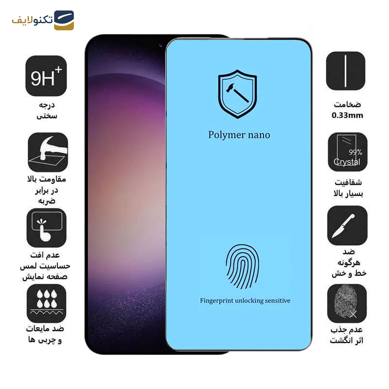 محافظ صفحه نمایش اپیکوی مدل Polymer Nano مناسب برای گوشی موبایل سامسونگ Galaxy Note 20 Ultra