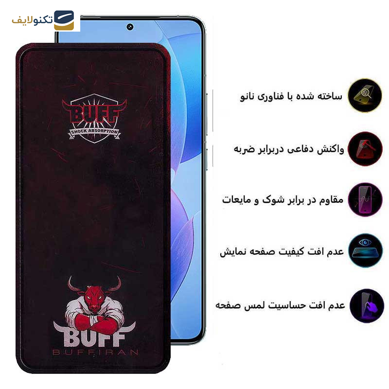 محافظ صفحه نمایش بوف مدل Muscle-Bull-G مناسب برای گوشی موبایل شیائومی Redmi K70 / K70 Pro / K70E