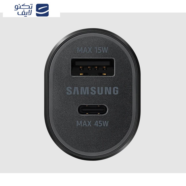 شارژر فندکی سامسونگ مدل EP-L5300XBEGWW به همراه کابل تبدیل USB-C