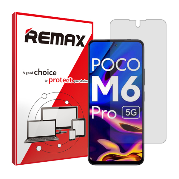 گلس گوشی پوکو Poco M6 Pro ریمکس مدل Hygel