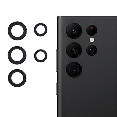 محافظ لنز دوربین گوشی سامسونگ Galaxy S23 Ultra بوف HD-ColorLenz