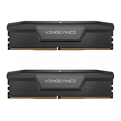 رم کامپیوتر DDR5 دو کاناله 5200 مگاهرتز CL40 کورسیر مدل VENGEANCE ظرفیت 64 گیگابایت