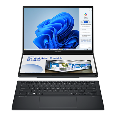 لپ تاپ ایسوس 14 اینچی مدل Zenbook Duo UX8406MA Ultra 9 185H 32GB 1TB-small-image