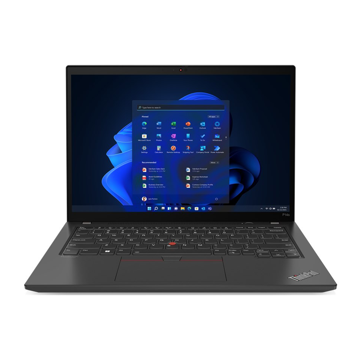 لپ تاپ لنوو 14 اینچی مدل ThinkPad P14s i7 1360P 16GB 512GB-small-image