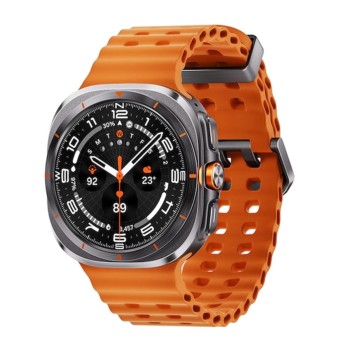 ساعت هوشمند سامسونگ مدل Galaxy Watch Ultra LTE (SM-L705U) 47mm بند مارین-small-image