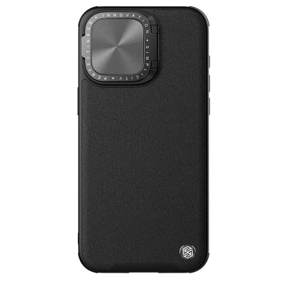 کاور گوشی اپل iPhone 15 Pro نیلکین مدل Camshield Prop Leather