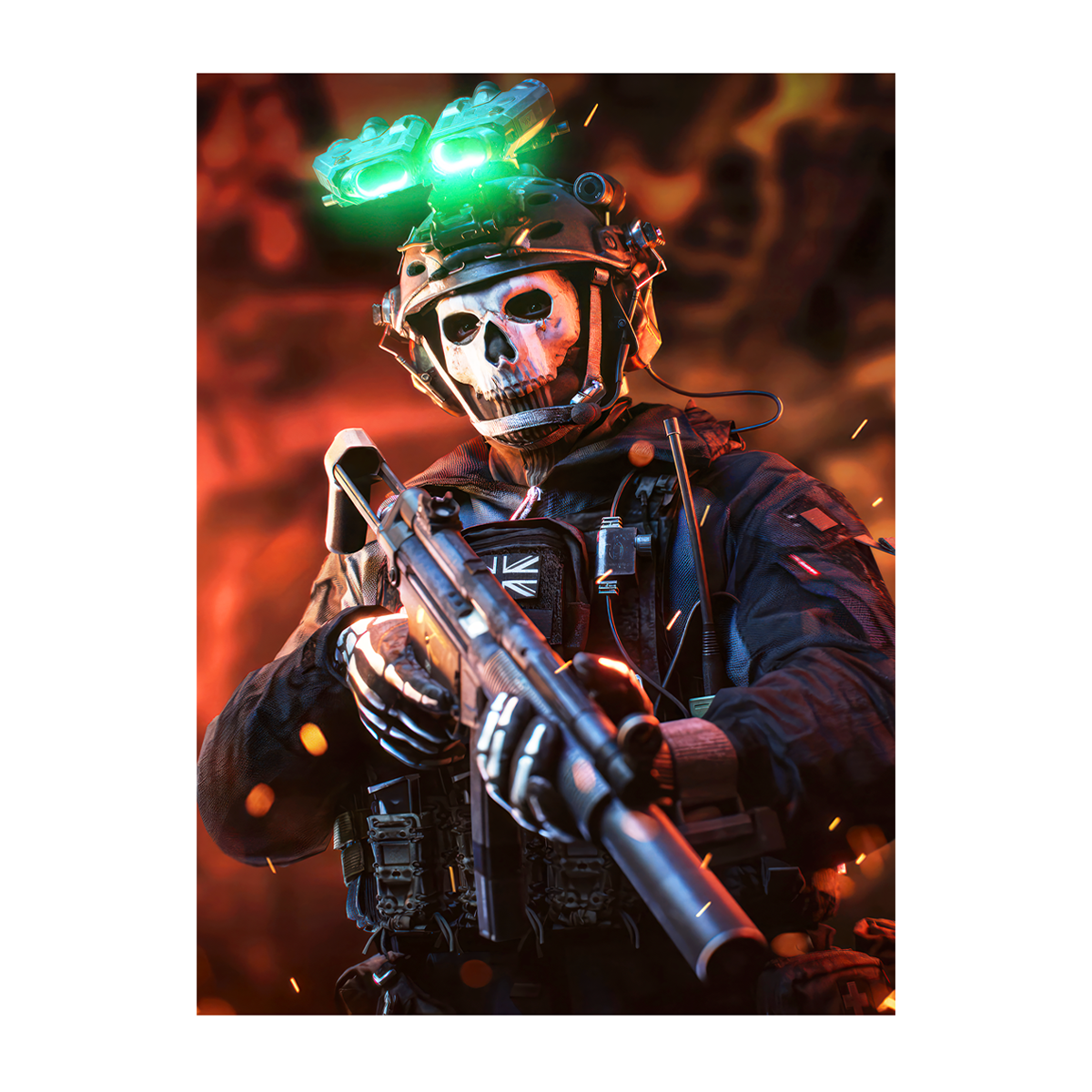 متال پوستر گیمینگ کالاف دیوتی CallOfDuty کد CallOfDuty-N221-small-image