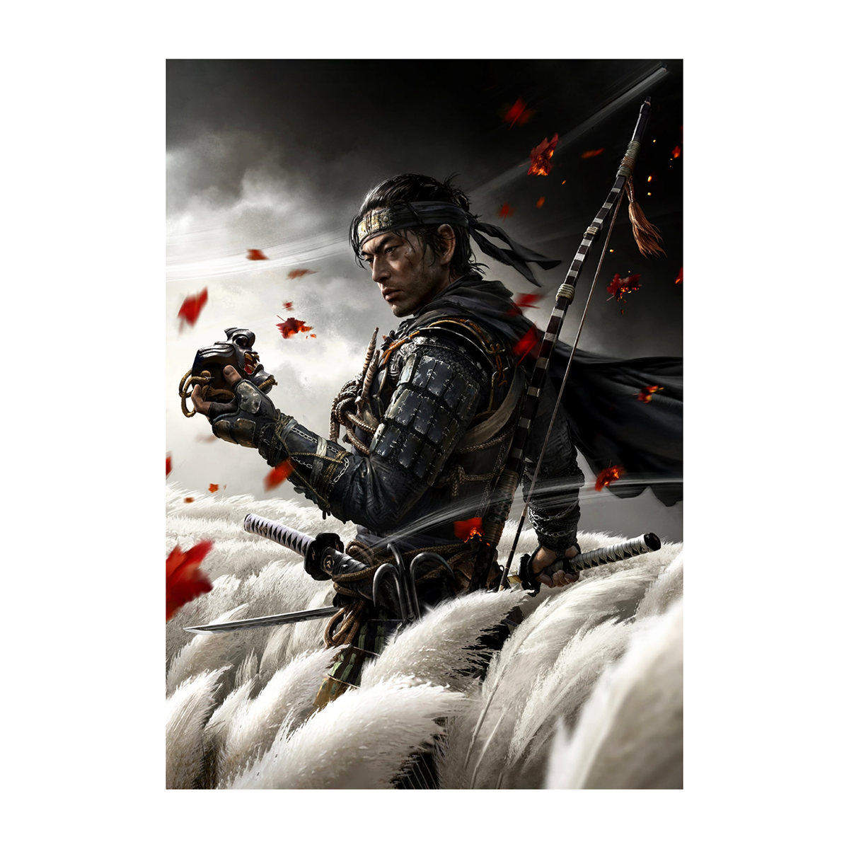 متال پوستر گیمینگ گست آو تسوشیما GhostOfTsushima کد GhostOfTsushima-N601-small-image