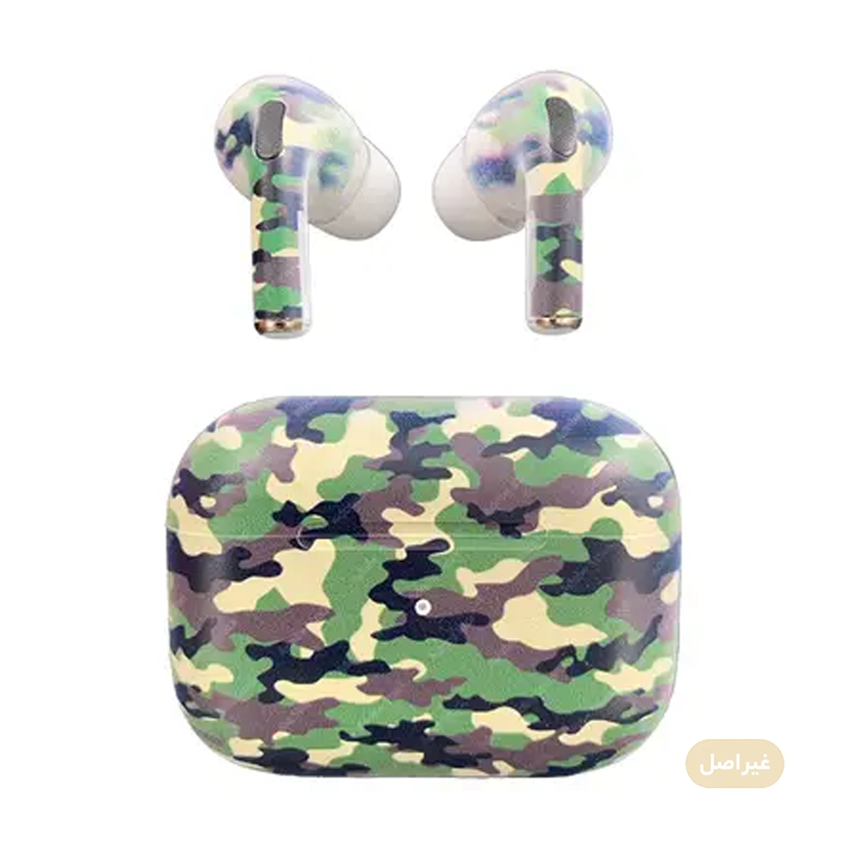 هندزفری بلوتوثی مدل (AirPod Pro 2 Art Series (camouflage - طرح اپل-small-image