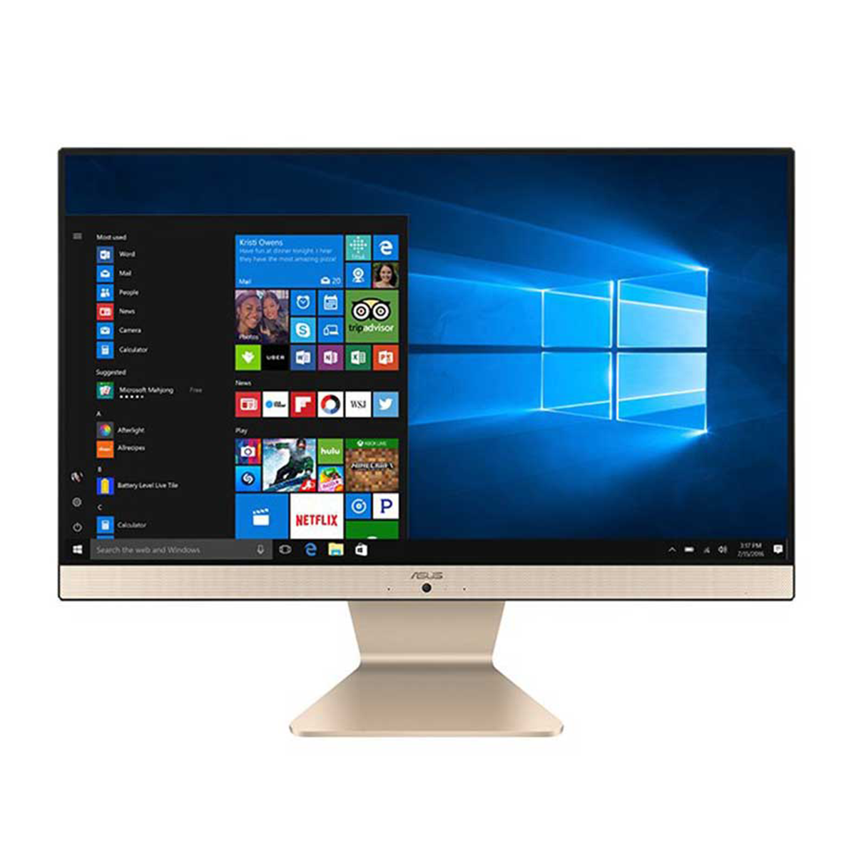 کامپیوتر All in One ایسوس 21.5 اینچی مدل V222F i5 10210U 4GB 1TB -small-image