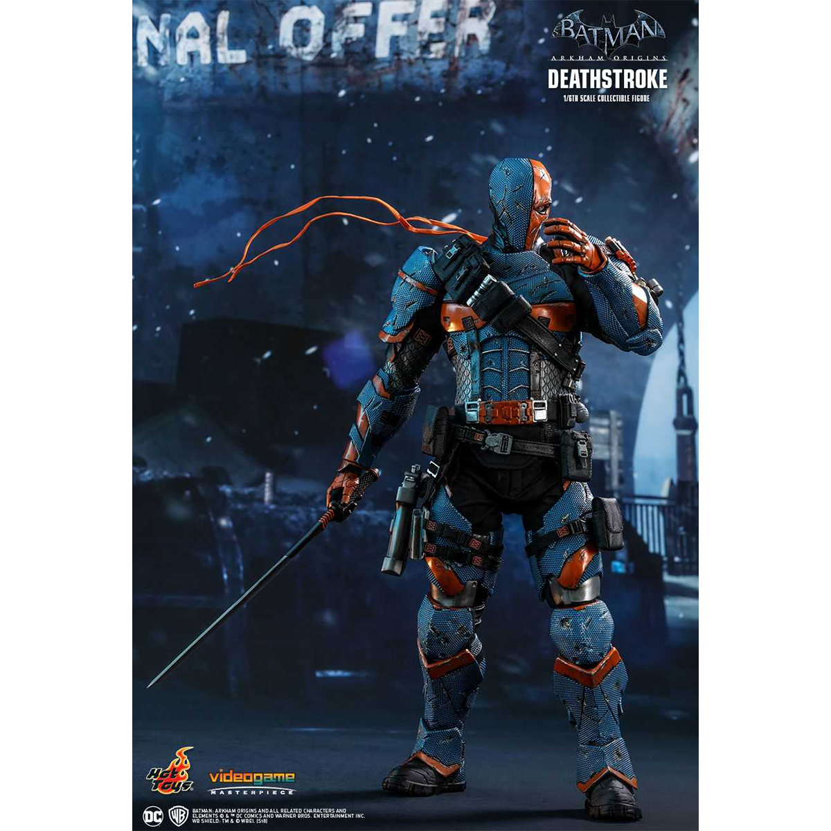 اکشن فیگور فیلم BatMan هات تویز مدل Deathstroke-small-image