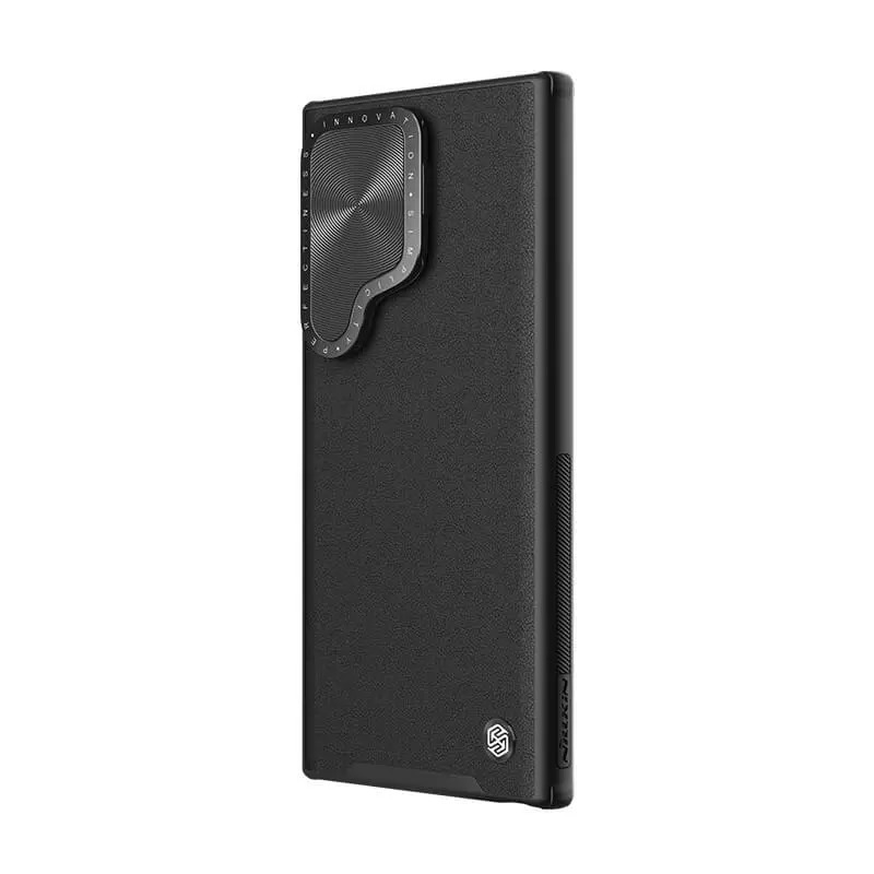 کاور نیلکین گوشی سامسونگ Galaxy S24 Ultra مدل Camshield Prop Leather Magnetic