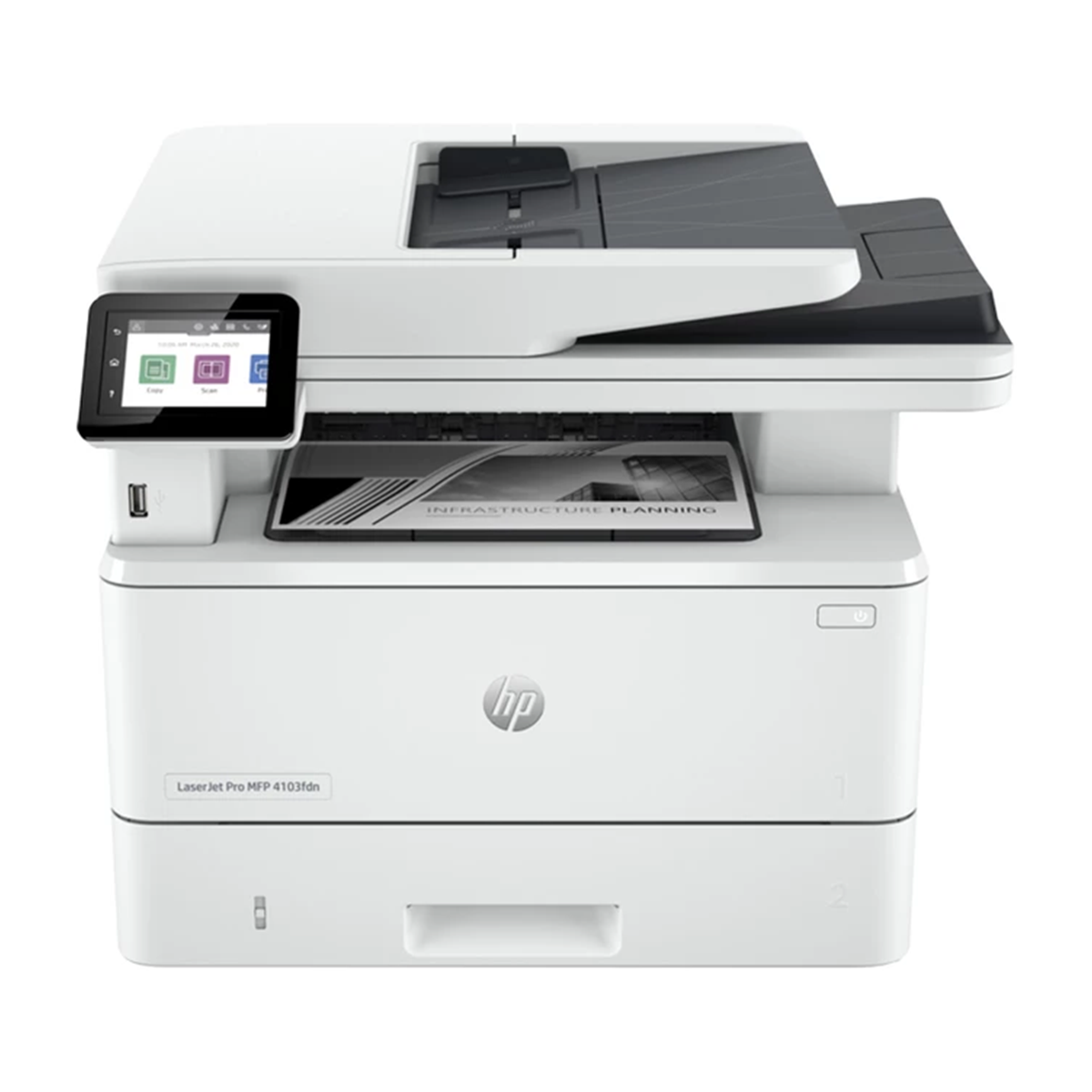 پرینتر لیزری اچ پی مدل LaserJet Pro MFP 4103fdn چند کاره