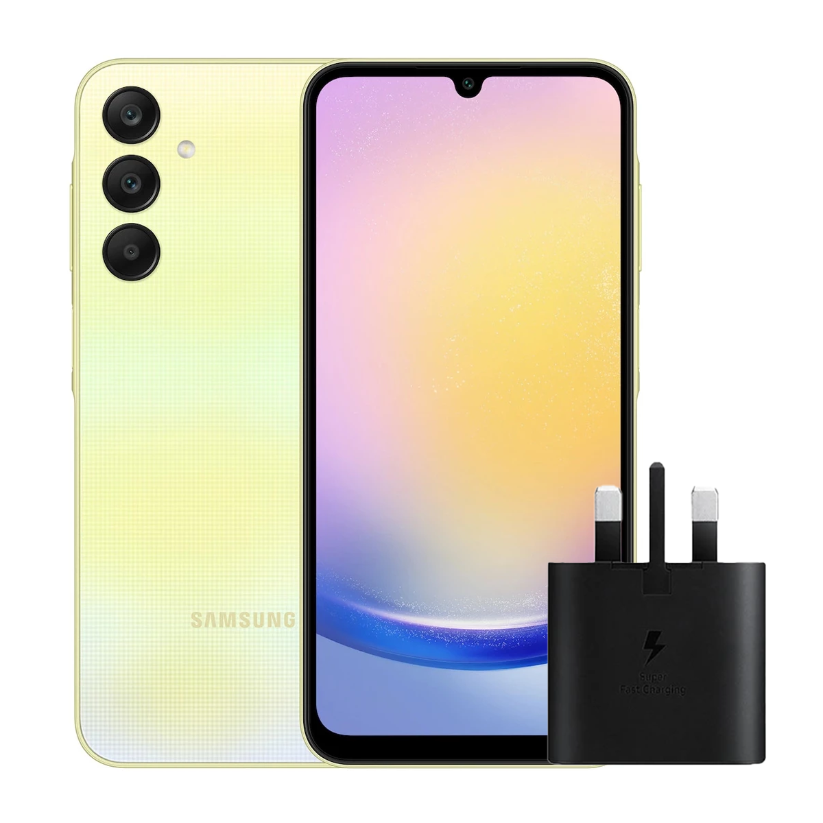 گوشی موبايل سامسونگ مدل Galaxy A25 5G ظرفیت 256 گیگابایت رم 8 گیگابایت - ویتنام به همراه شارژر 25 وات سامسونگ