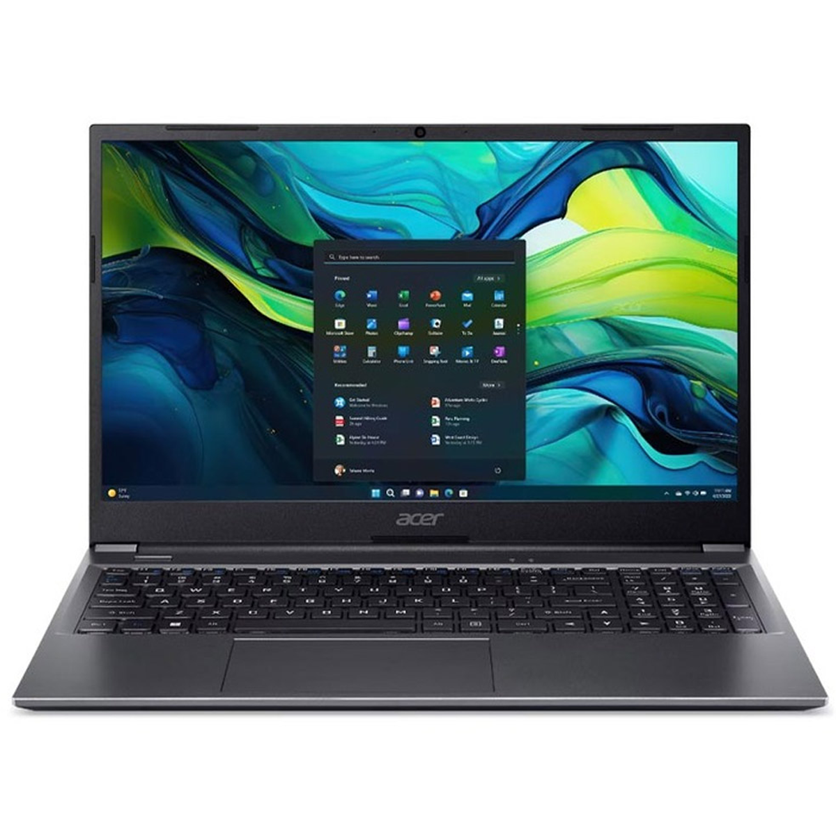 لپ تاپ ایسر 15.6 اینچی مدل Aspire Lite AL15 R7 5700U 16GB 512GB