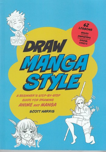 کتاب Draw Manga Style طراحی استایل نشر الین