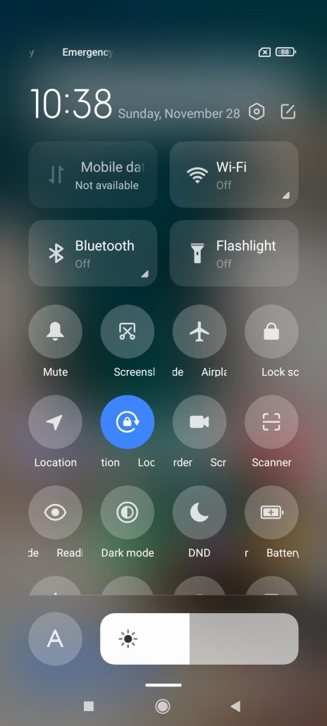 رابط کاربری MIUI 12.5