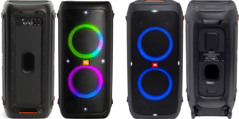 difference between jbl partybox 300 and 310