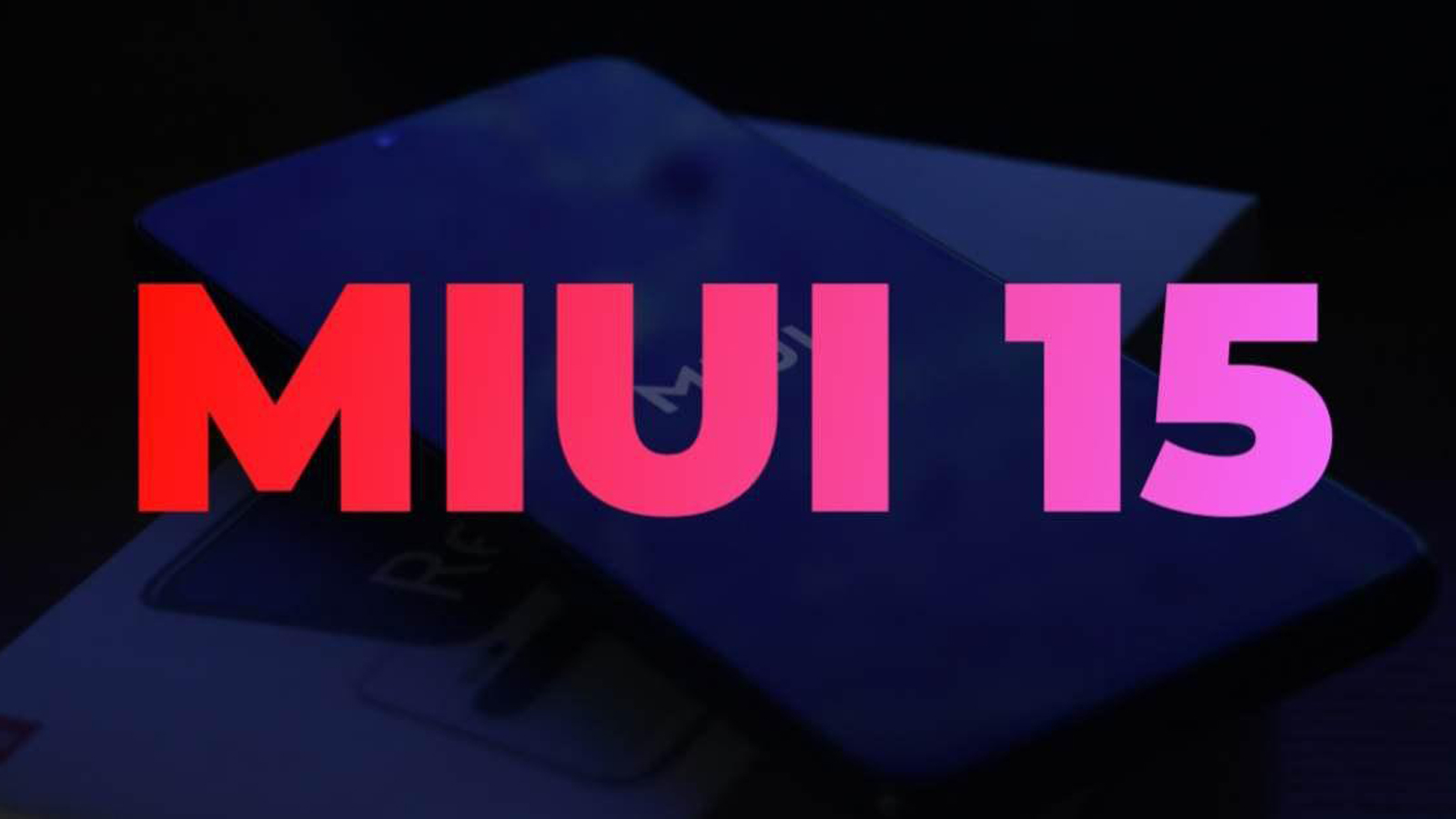 کدام گوشی شیائومی MIUI 15 را دریافت می‌کند