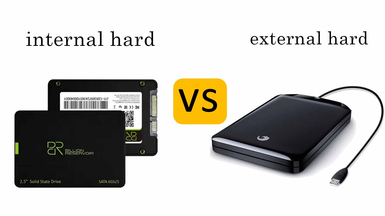 تفاوت هارد اینترنال و اکسترنال (کدام یک برای شما بهترین گزینه است؟)