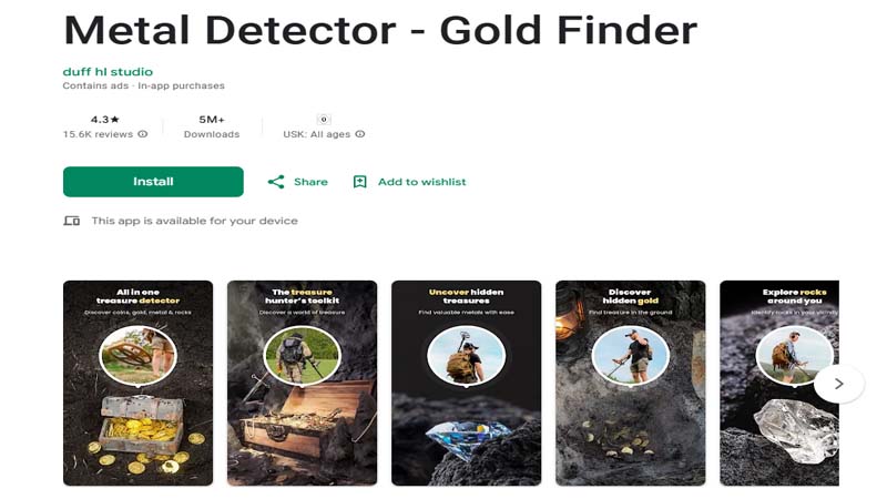 metaldetector-goldfinder