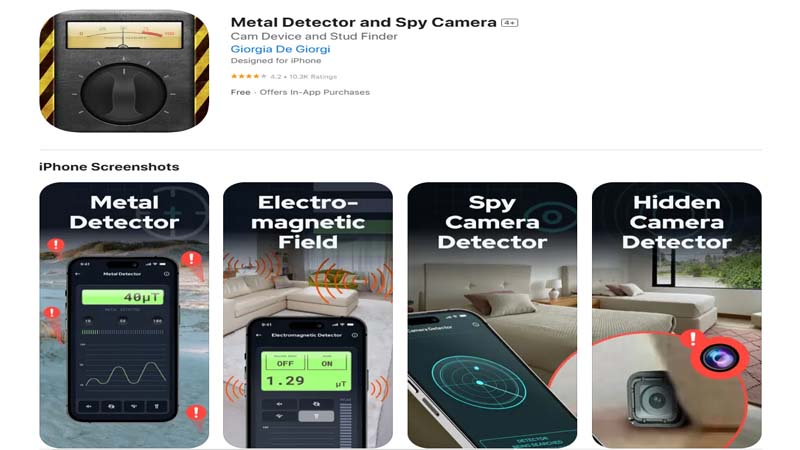 metaldetectorspycamera